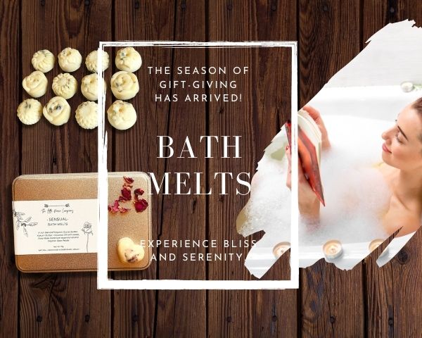 BotaniVie - Relaxing Bath Melts. The ultimate way to relax this winter gift season. Handmade luxury. Experience bliss and serenity.