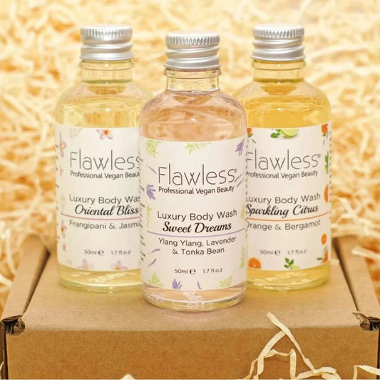 Flawless Mini Luxury Body Wash Set