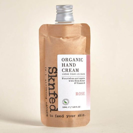 Sknfed Organic Hand Cream - Rose