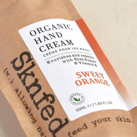 Sknfed Organic Hand Cream - Sweet Orange