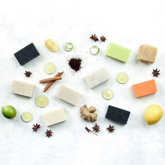 Natural Solid Body Bar Soaps - Coconut Husk