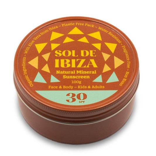 Sol de Ibiza Vegan Organic Face & Body Sunscreen SPF30