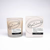 Upcircle Chai Latte Natural Soy Candle. With cardboard recyclable and biodegradable box. White background. Natural Soy Candle. Amazing scent of chai spices.