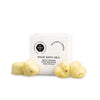 The Edinburgh Natural Skincare Co. Sweet Orange and Geranium Solid Bath Oils. Pack of four on display outside box. Sweet Orange Rose Geranium Petals.