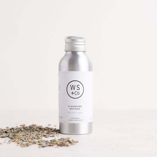 Wild Sage + Co Oil Cleansing Method for Oily Skin with Lavender and Rose Geranium