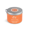 Orli Orange Blossom Massage Candle with aluminium tin. with therapeutic botanical oils and butters. Handmade in Scotland.